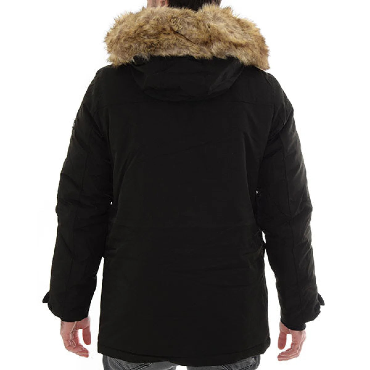 EASTBOUND Jakna PARKA FUR - EBM782-BLK