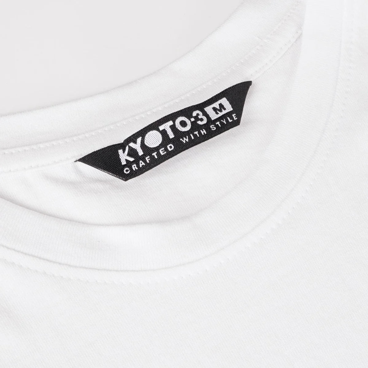 KYOTO Majica BASIC CROP - 53595-WHT