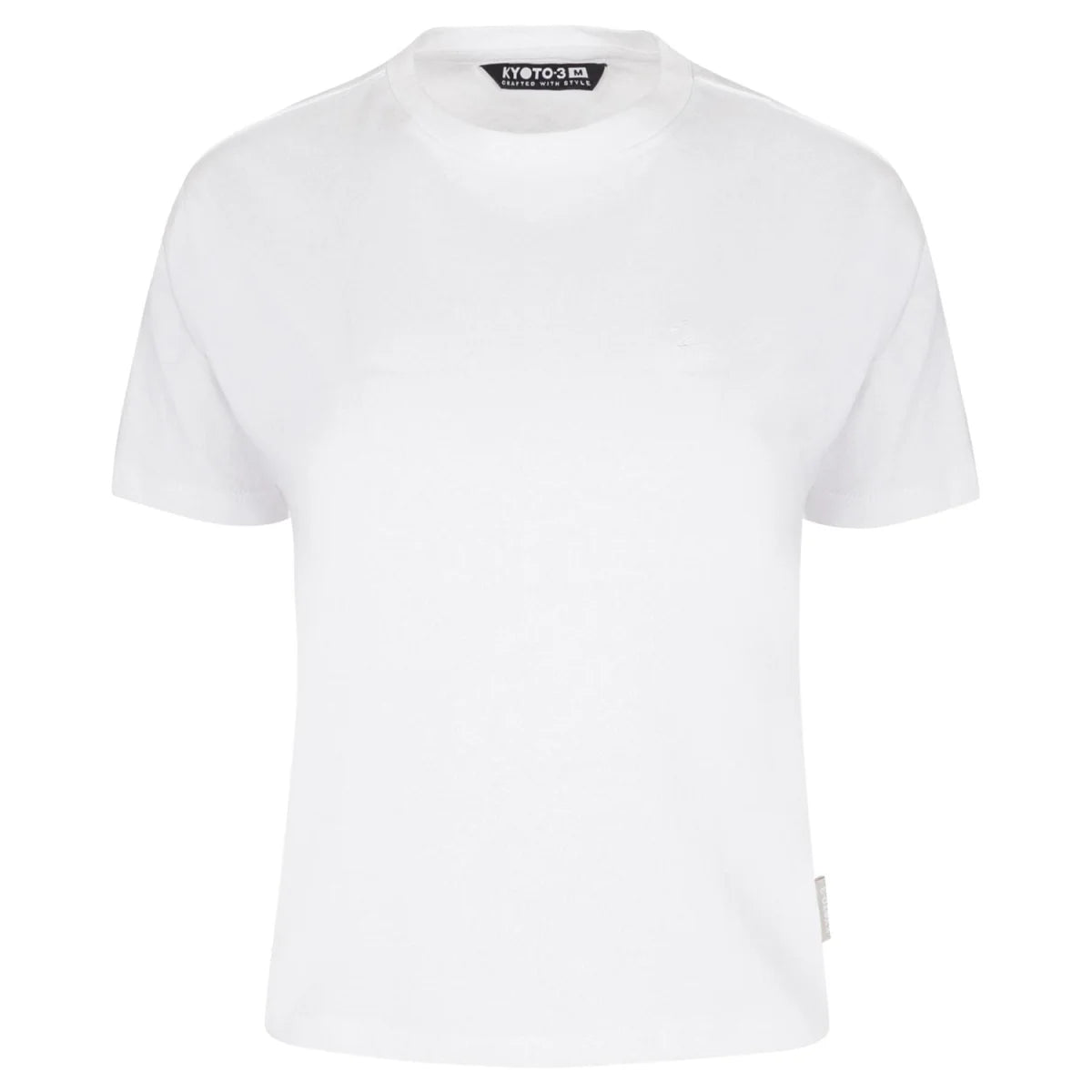 KYOTO Majica BASIC CROP - 53595-WHT