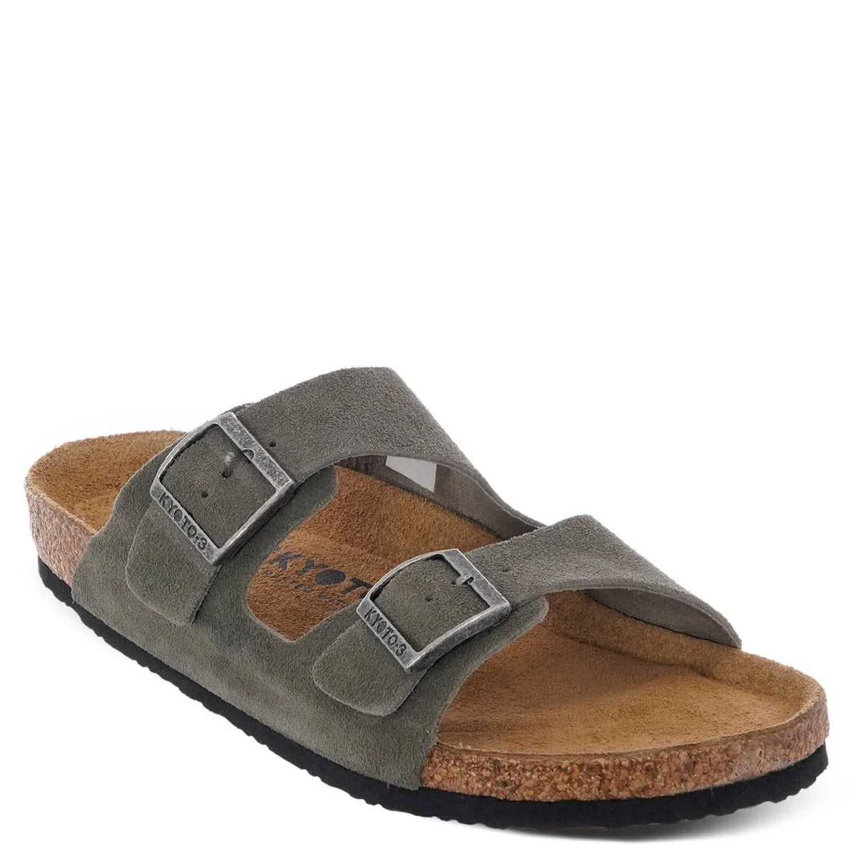 KYOTO Papuče CLOUD WALKER CORK GREEN 50103 GRN