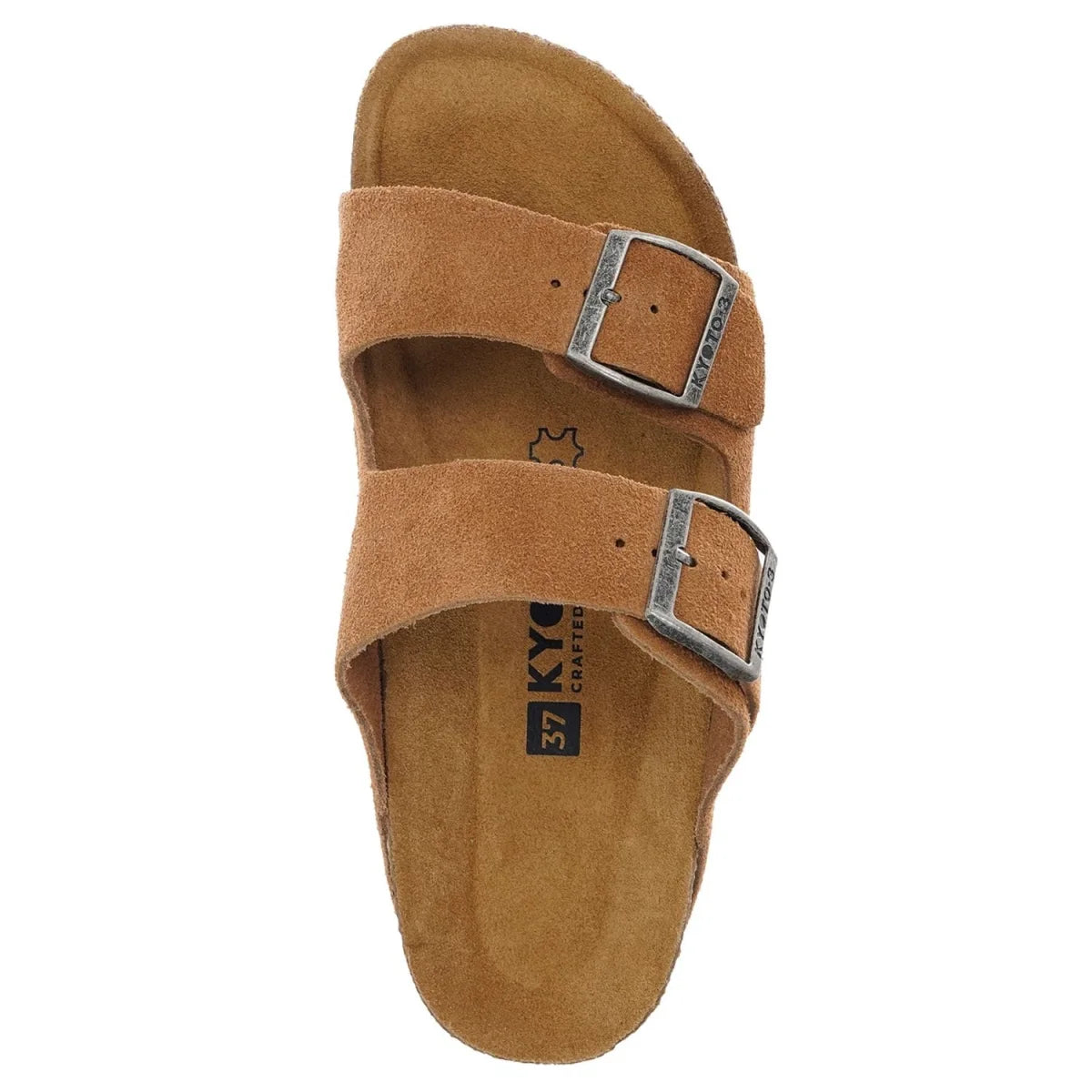KYOTO Papuče CLOUD WALKER CORK LIGHT BROWN - 50207-LTBRW