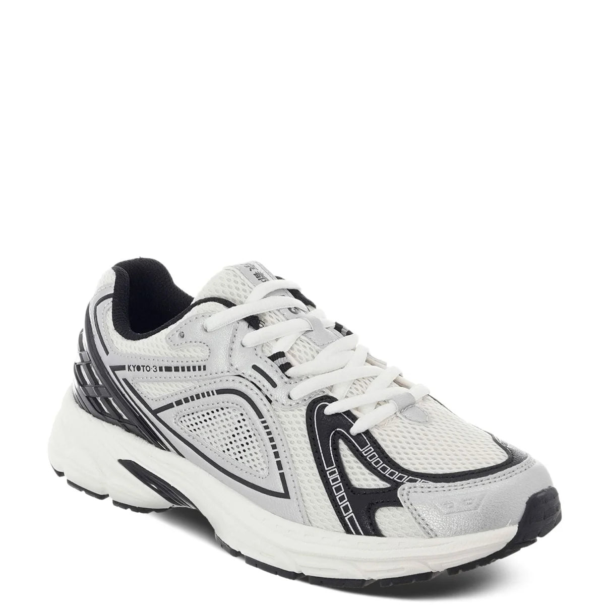 KYOTO Patike FLOW SILVER BLACK - 50621-SLVBLK