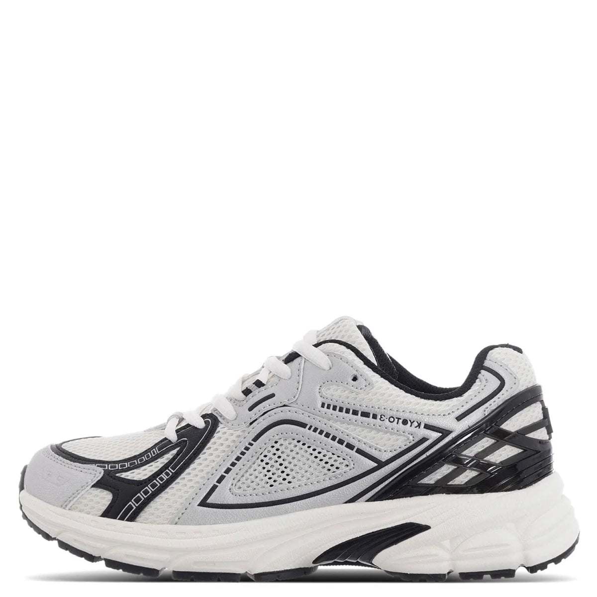 KYOTO Patike FLOW SILVER BLACK - 50621-SLVBLK