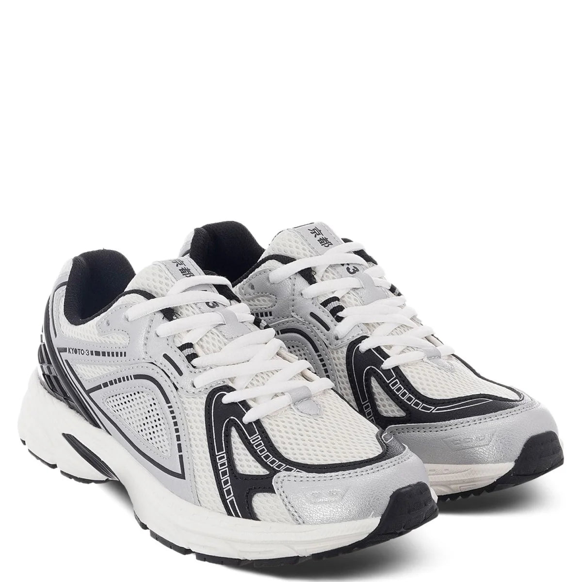 KYOTO Patike FLOW SILVER BLACK - 50621-SLVBLK