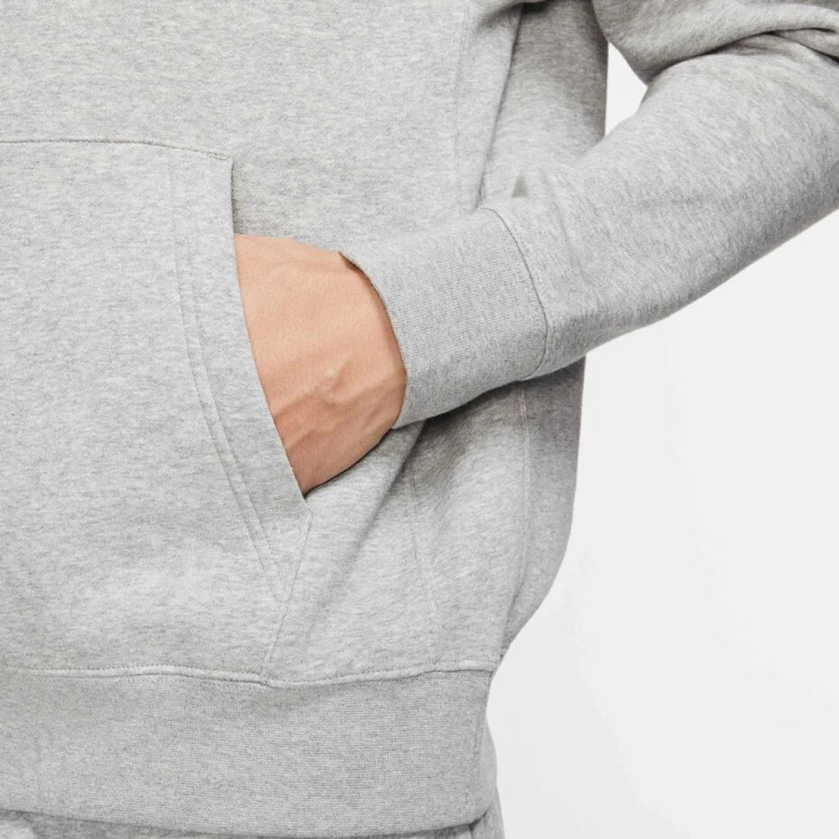 NIKE Dukserica CLUB HOODIE PO BB GX - BV2973-063