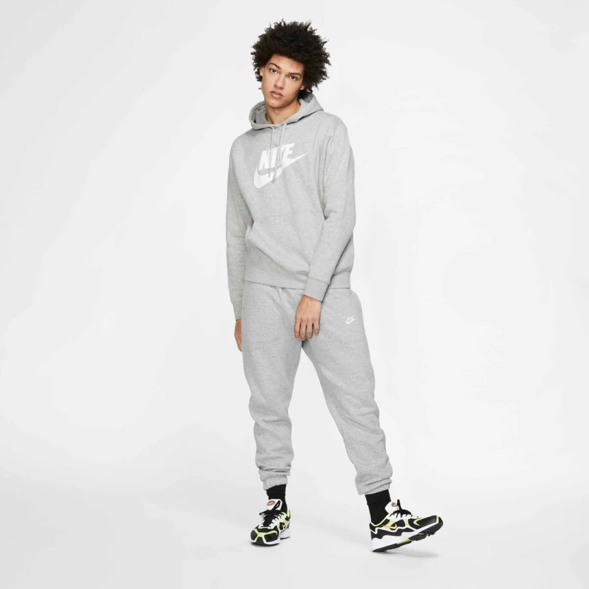 NIKE Dukserica CLUB HOODIE PO BB GX - BV2973-063