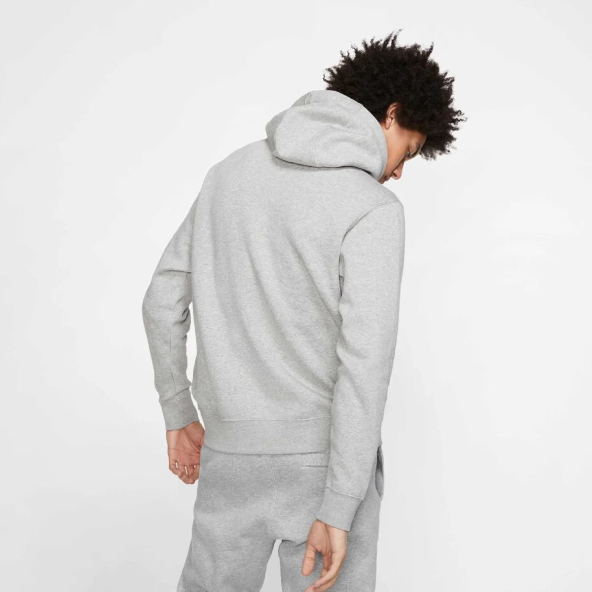 NIKE Dukserica CLUB HOODIE PO BB GX - BV2973-063