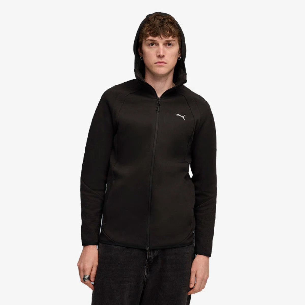 PUMA Duks EVOSTRIPE FZ HOODIE DK - 688231-01