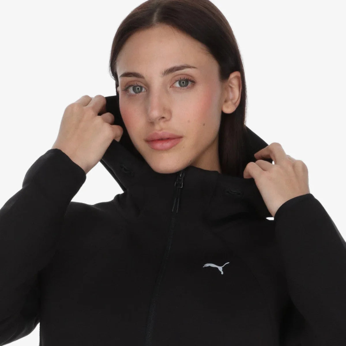 PUMA Dukserica EVOSTRIPE FULL-ZIP HOODIE DK - 688141-01