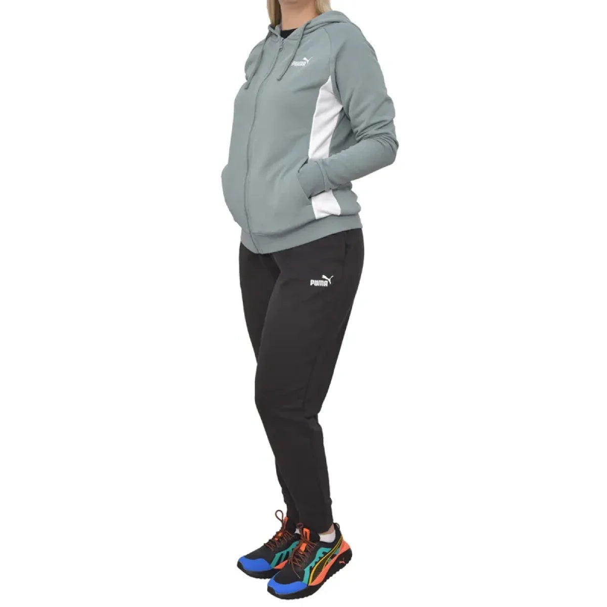PUMA Komplet HOODED SWEAT SUIT TR CL - 685077-30