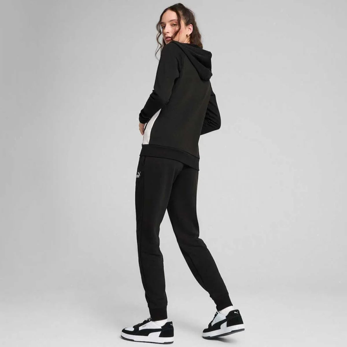PUMA Komplet trenerka HOODED SWEAT SUIT TR CL - 685077-01