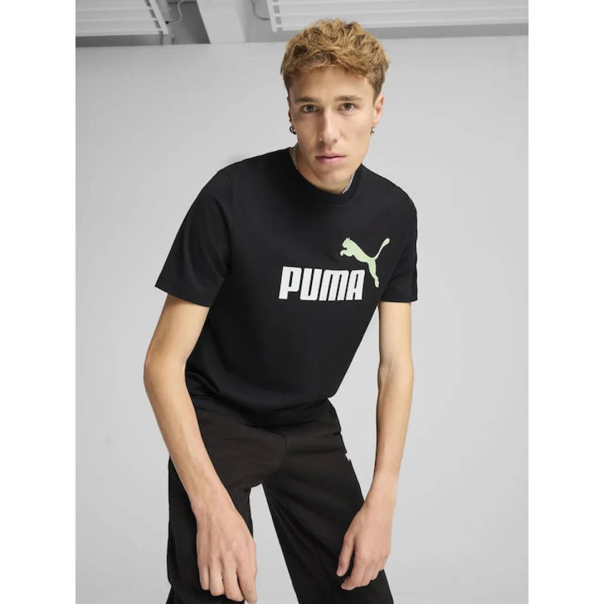 PUMA Majica ESS 2 COLOUR NO. 1 LOGO TEE - 684708-61