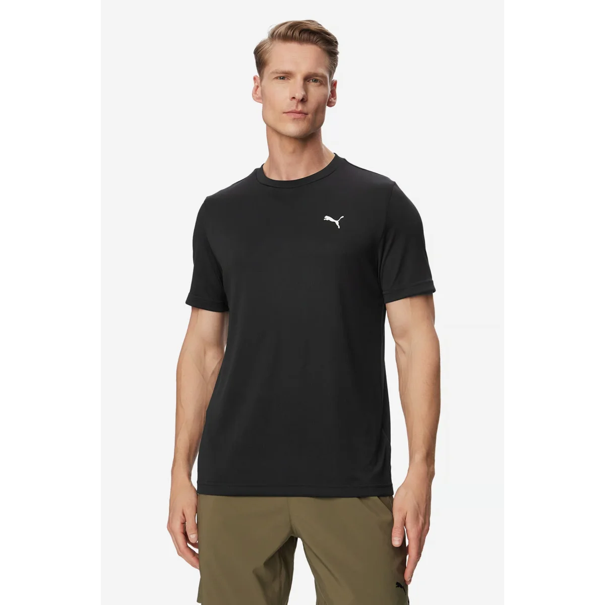 PUMA Majica K.R. ESS SMALL LOGO POLY TEE - 682542-01