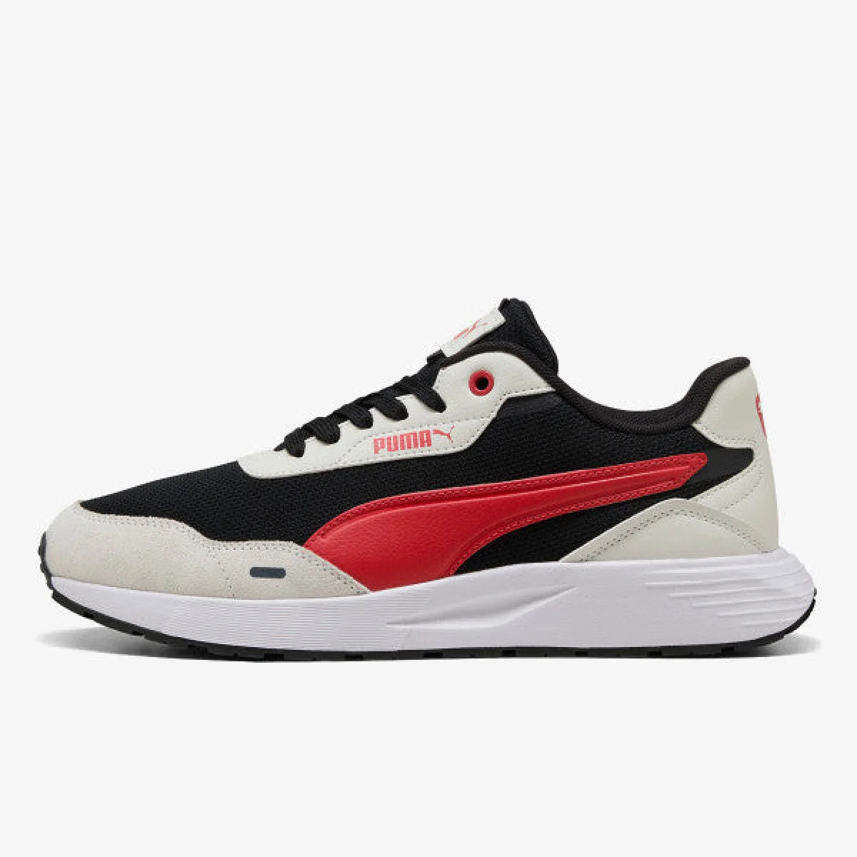 PUMA Patike RUNTAMED BLACK RED FIRE VAPOR GRAY 389236 27