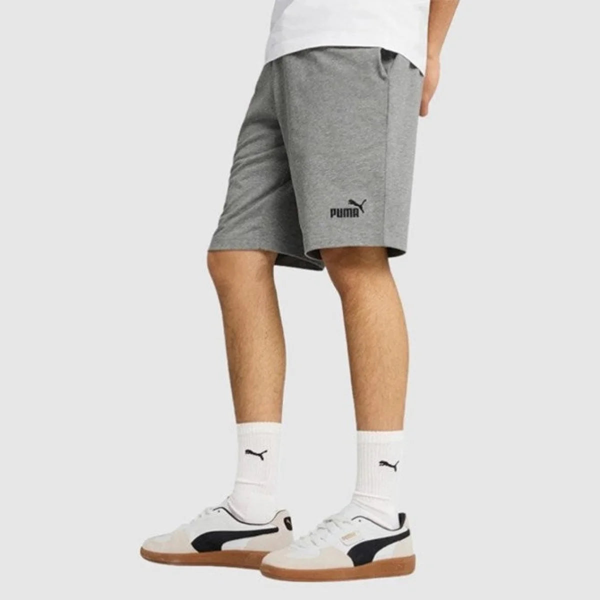 PUMA Sorc ESS NO. 1 LOGO JERSEY SHORTS 10 - 682600-03