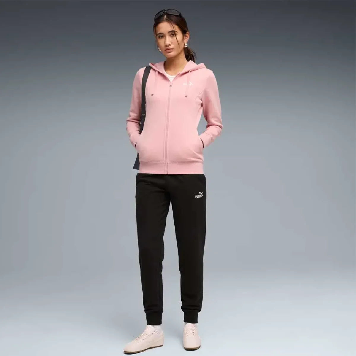 PUMA Trenerka HOODED SWEAT SUIT TR CL - 691902-26