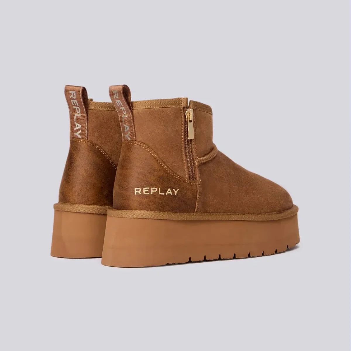 REPLAY Čizme CHIC ZIP TONAL - RF5A0007T-0012