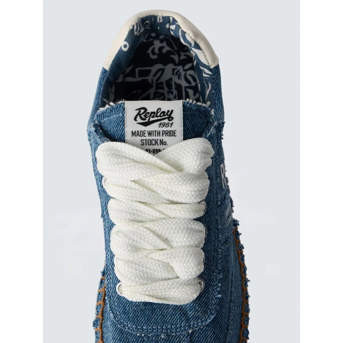 REPLAY Espadrile NASH AMBASS DENIM - RF220094T-0220