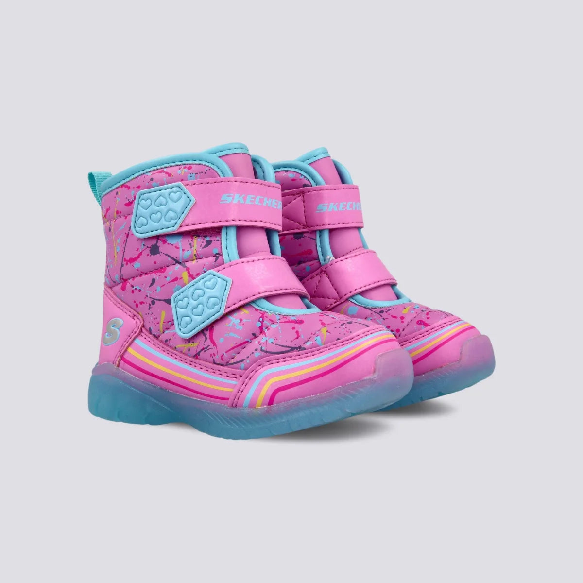 SKECHERS Čizme ILLUMI BRIGHTS - 302653N-PKMT