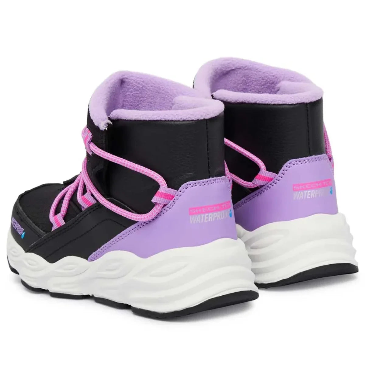 SKECHERS Čizme TURBO TREAD - 303492L-BKMT