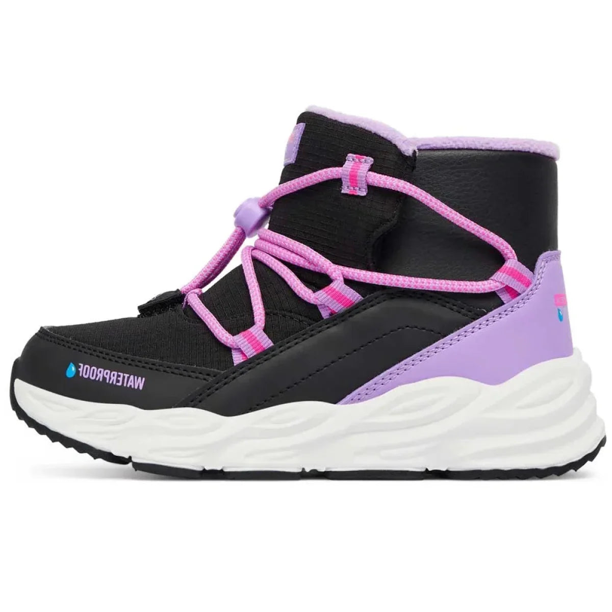 SKECHERS Čizme TURBO TREAD - 303492L-BKMT