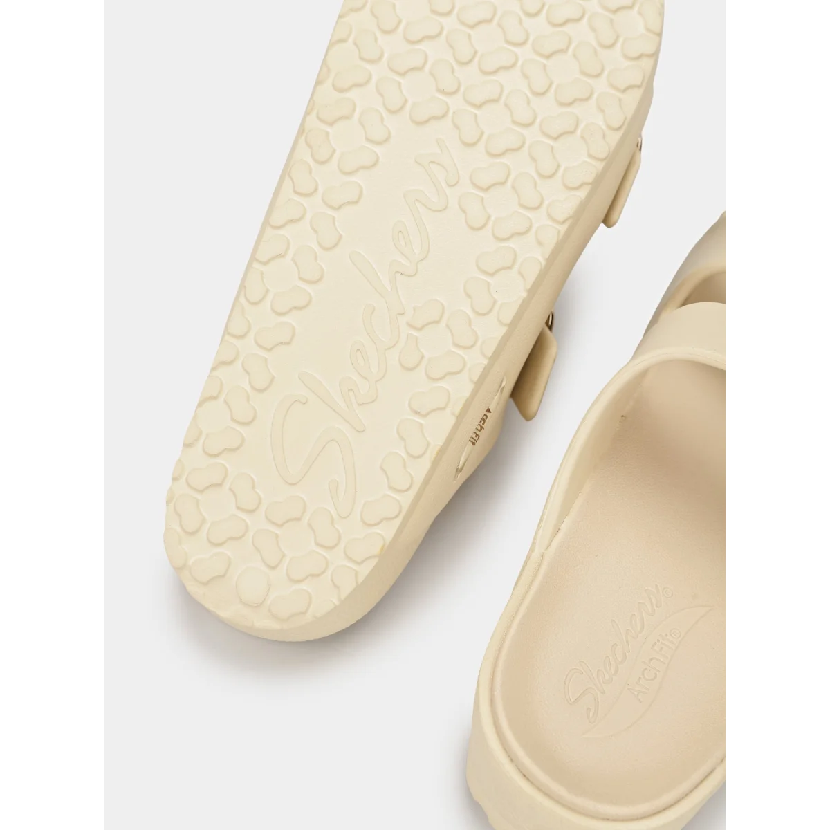 SKECHERS Papuce ARCH FIT CALI BREEZE GOLD STAR 111592 OFWT