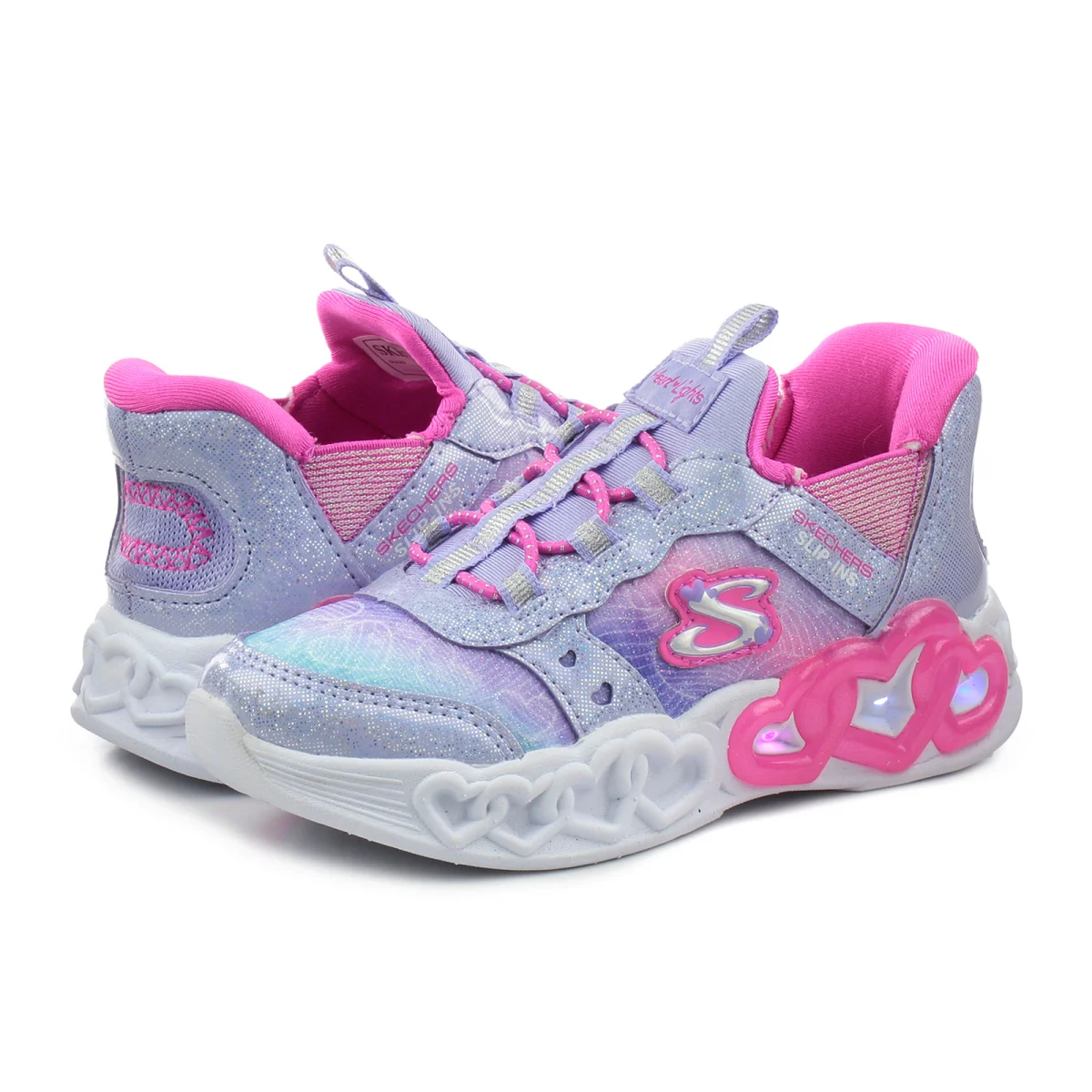 SKECHERS Patike INFINITE HEART LIGHT SLIP INS - 303755N-LVMT