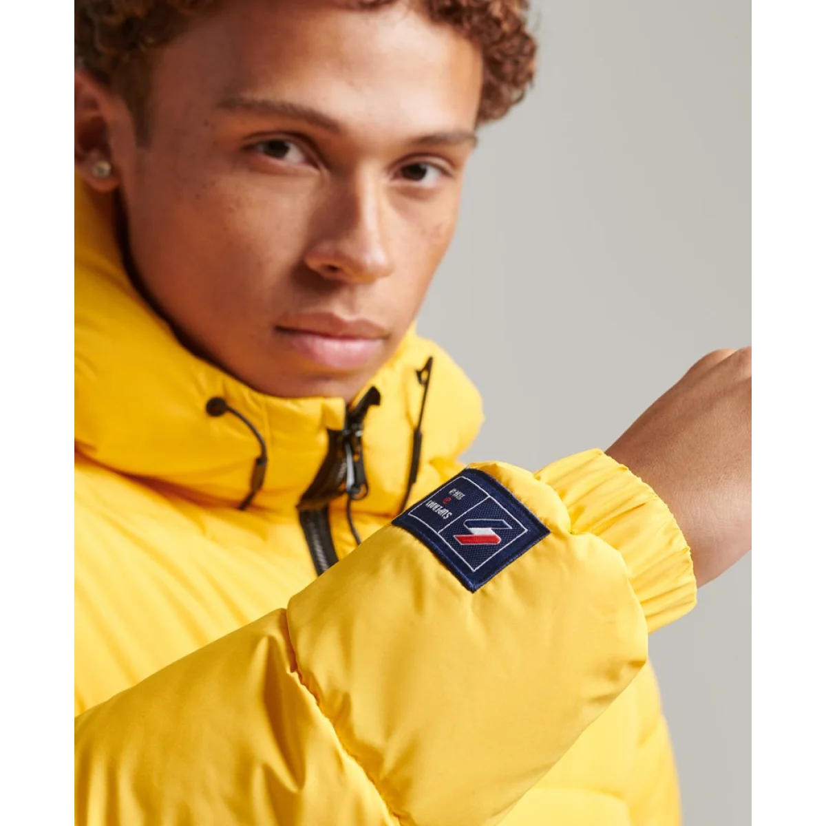 SUPERDRY Jakna HOODED PUFFER - SDM5011212A-K1K