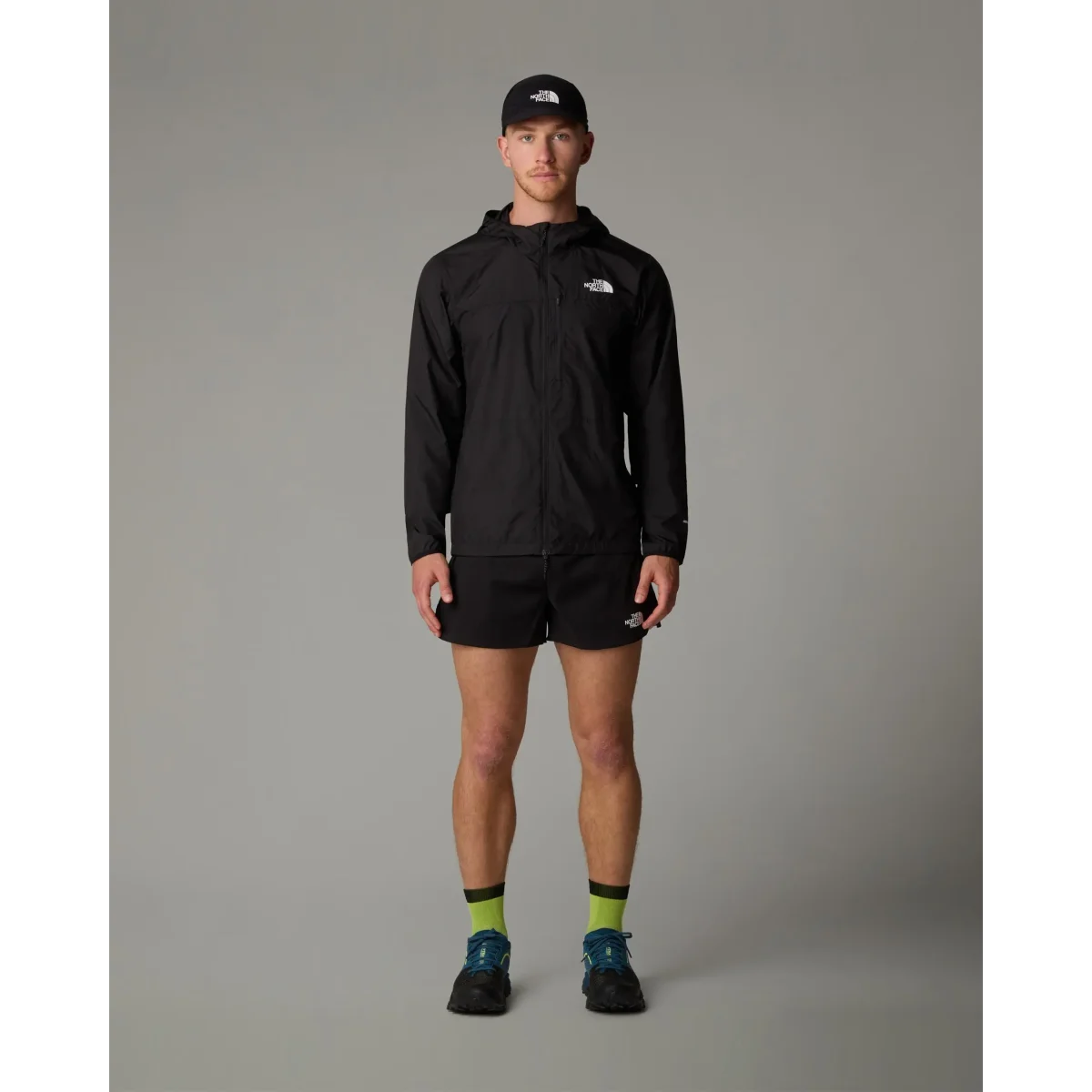 THE NORTH FACE Jakna HIGHER RUN WIND JACKET BLACK - NF0A8727_4H0