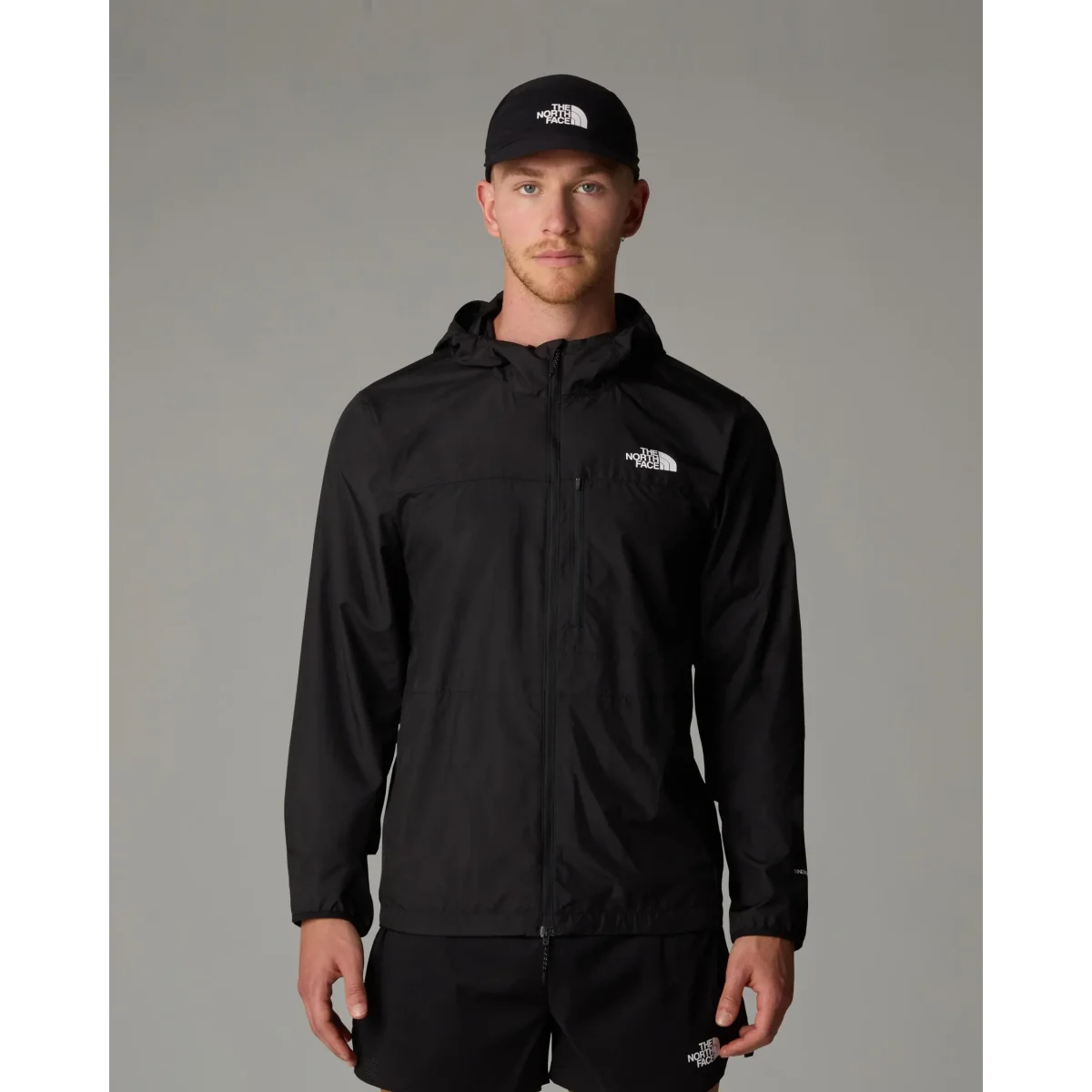 THE NORTH FACE Jakna HIGHER RUN WIND JACKET BLACK - NF0A8727_4H0