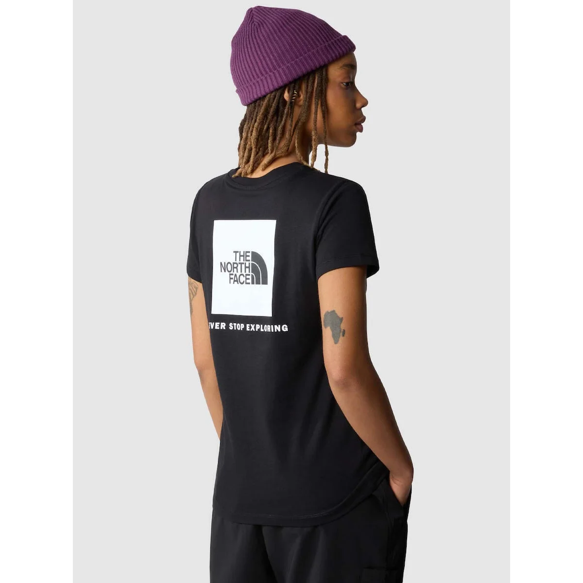 THE NORTH FACE Majica REDBOX BLACK - NF0A87NM-JK3