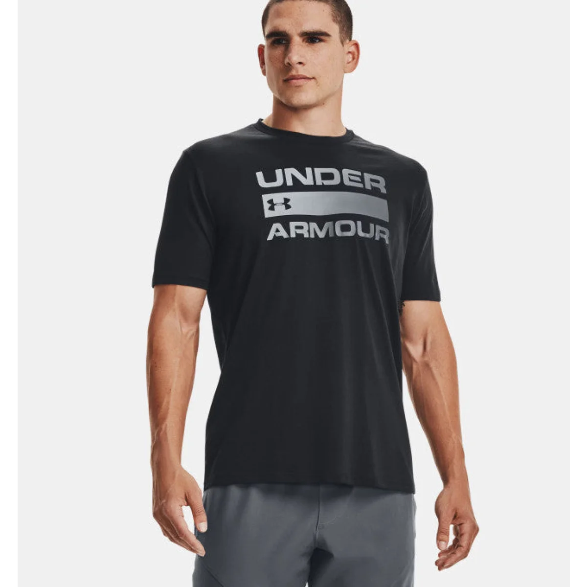 UNDER ARMOUR Majica K.R. UA TEAM ISSUE WORDMARK SS 1329582 001