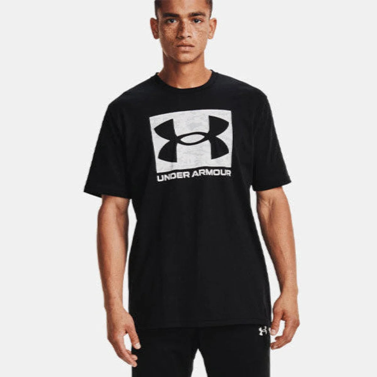 UNDER ARMOUR Majica UA ABC CAMO BOXED LOGO SS - 1361673-001