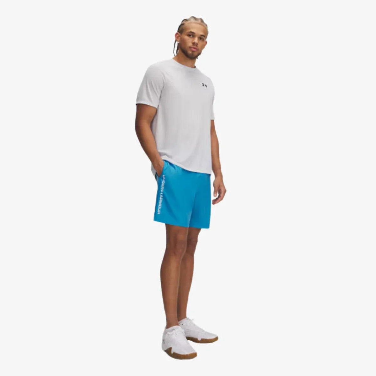 UNDER ARMOUR Šorc TECH WOVEN WORDMARK SHORT - 1383356-452